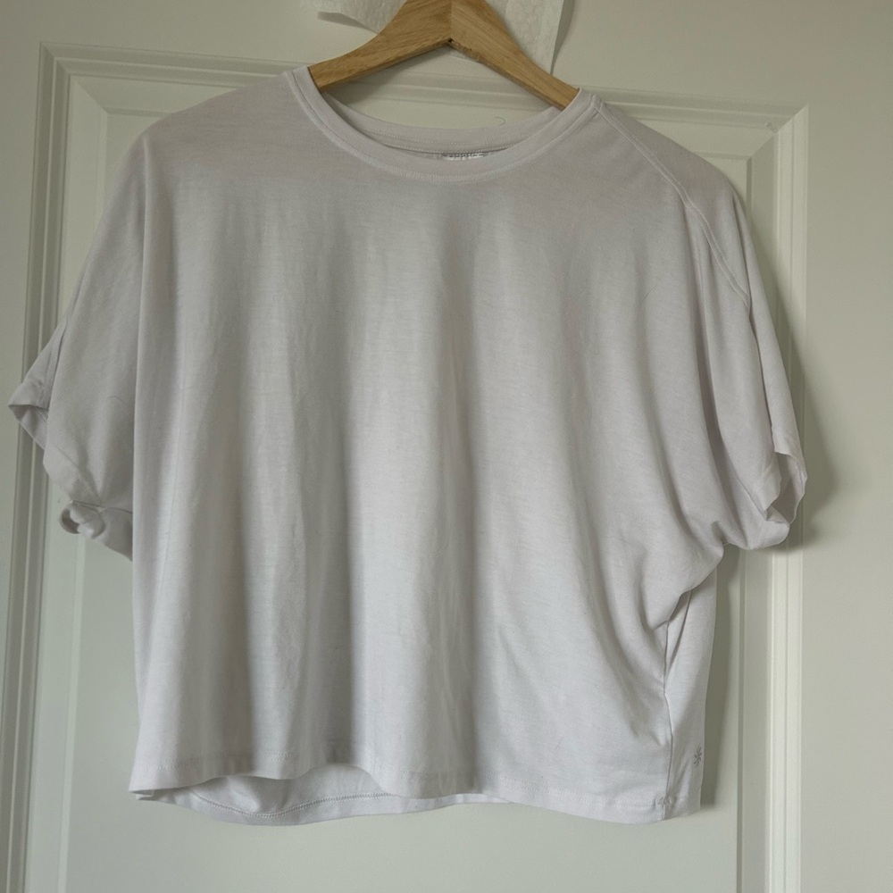 Athleta Womens Cotton Crop Top